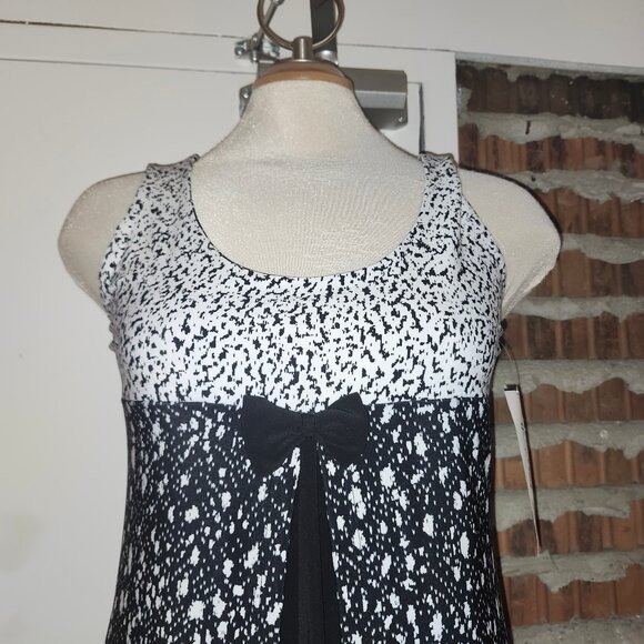JOSEPH RIBKOFF Top Tank Tunic Layered Split Front 162804 NEW New with Tags Sz 8 - Picture 4 of 12